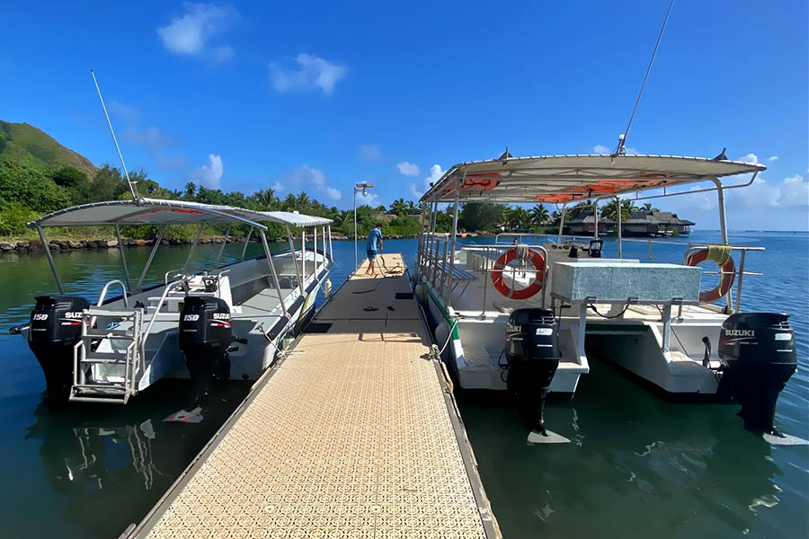 Moorea Expedition Boats